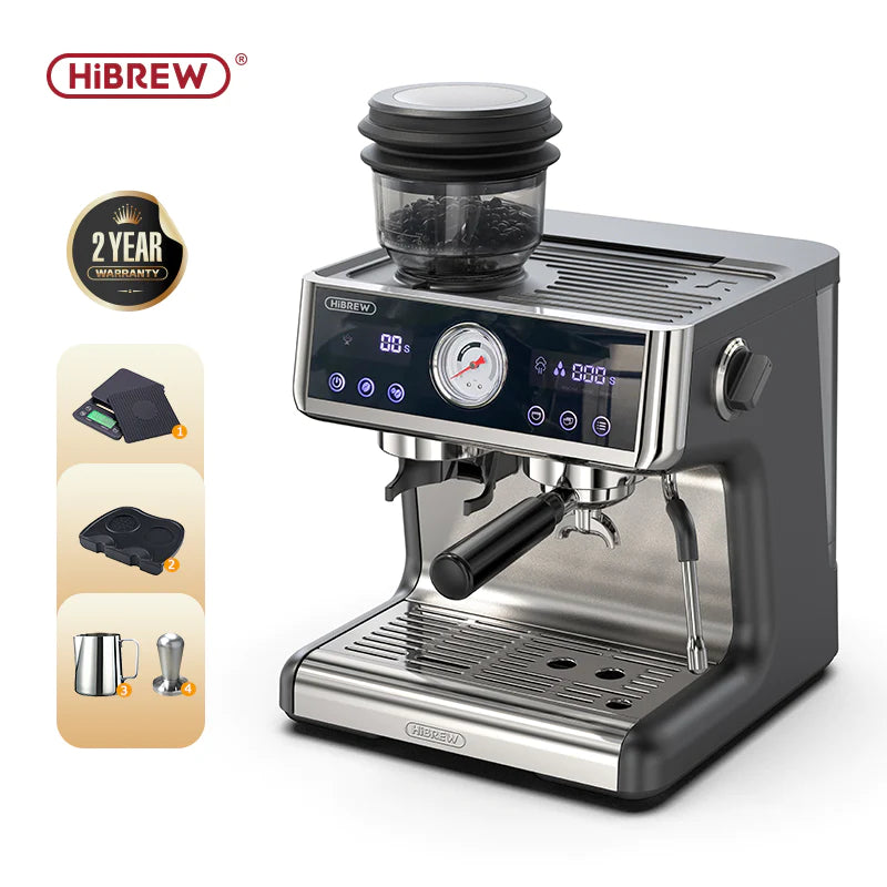 HiBREW Dual Boiler System Barista Pro 20Bar H7A