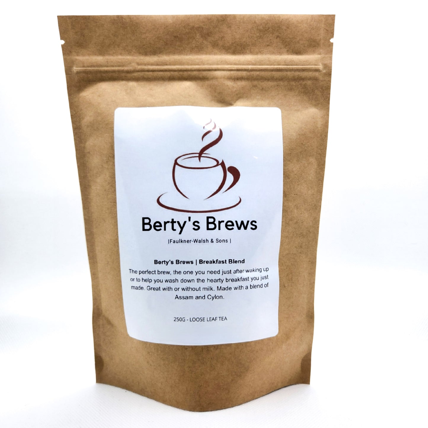 Berty's Brews - Loose leaf breakfast tea