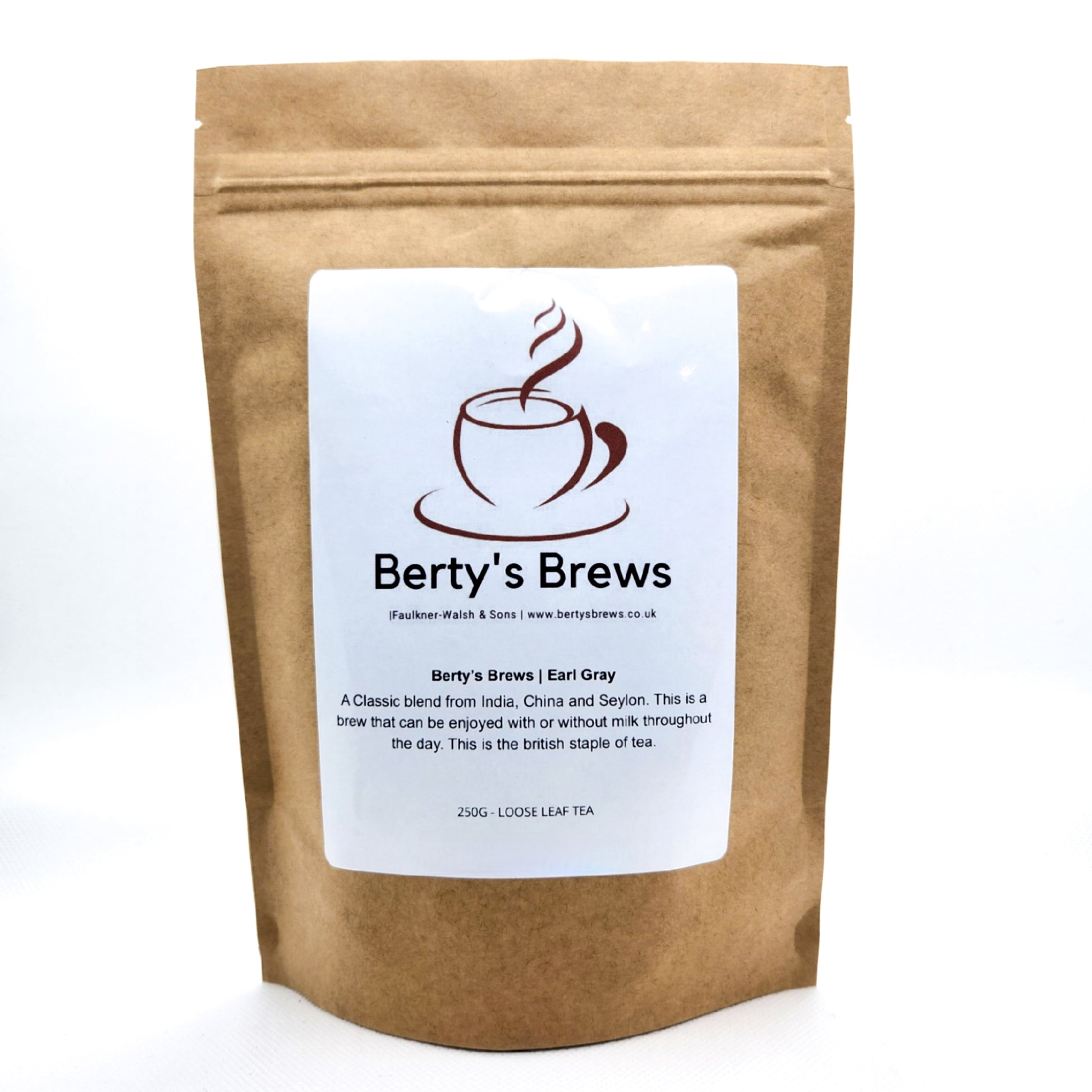 Berty's Brews - Loose leaf earl grey tea