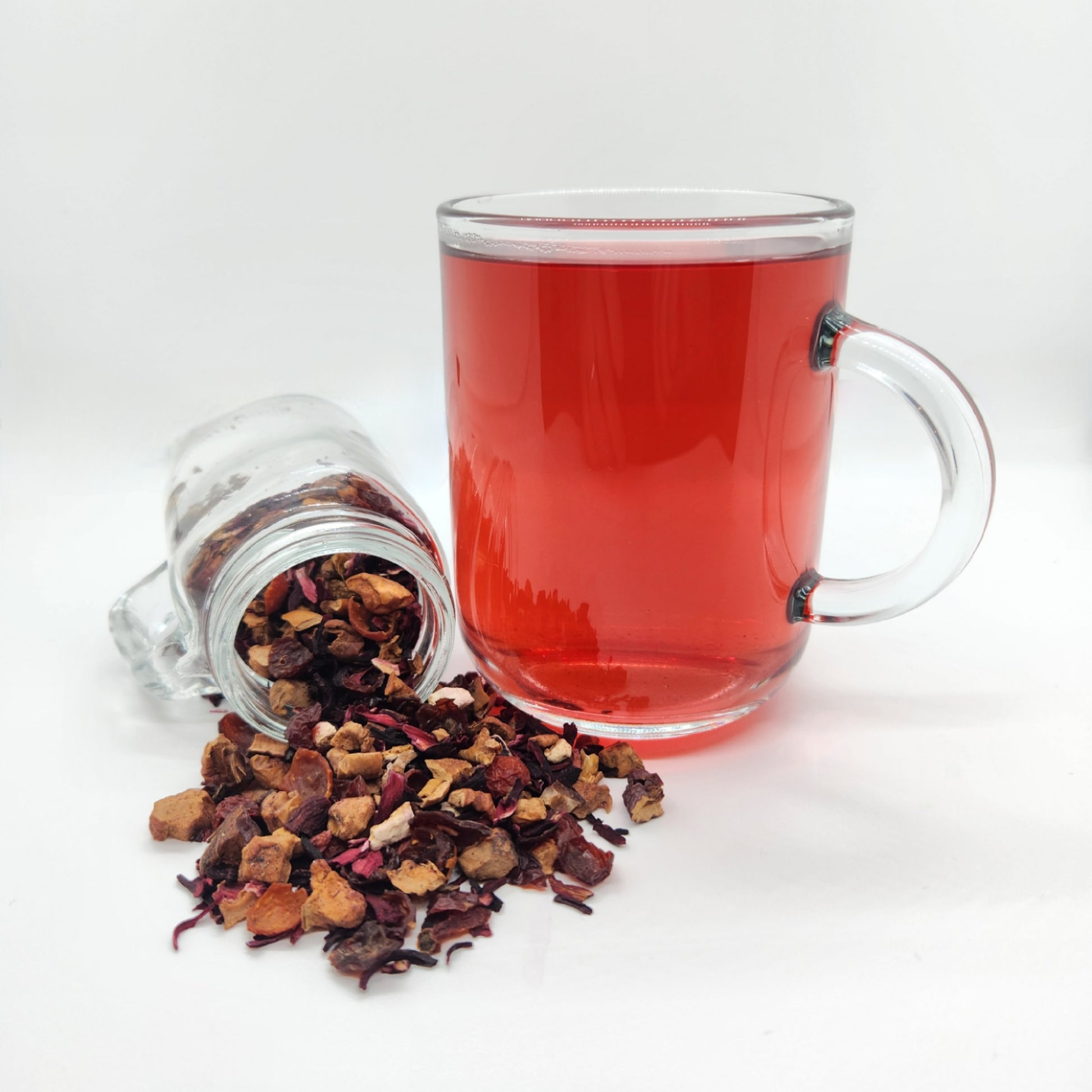 Berty's Brews - Loose leaf red berry tea infusion
